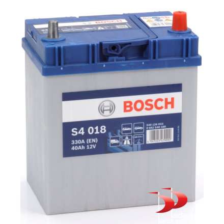 Bosch S4 S4018 40 AH 330 EN Akumuliatoriai