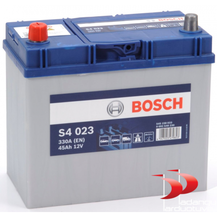 Bosch S4 S4023 45 AH 330 EN Akumuliatoriai
